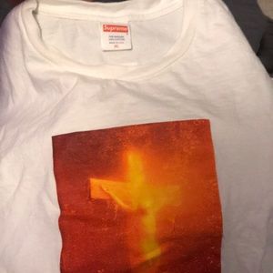 Supreme piss Christ tee